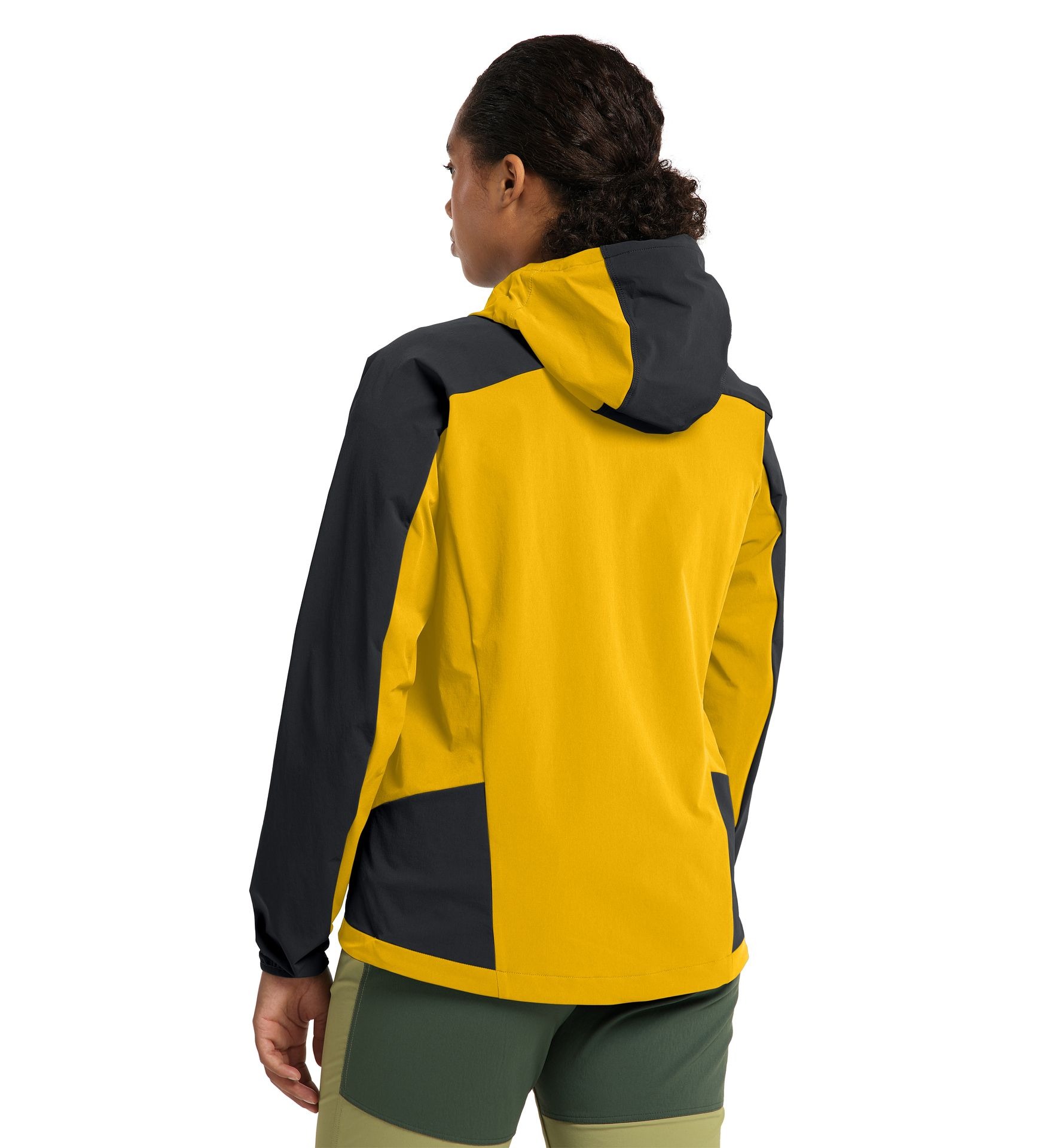Morän Hood Dame Pumpkin Yellow/Magnetite