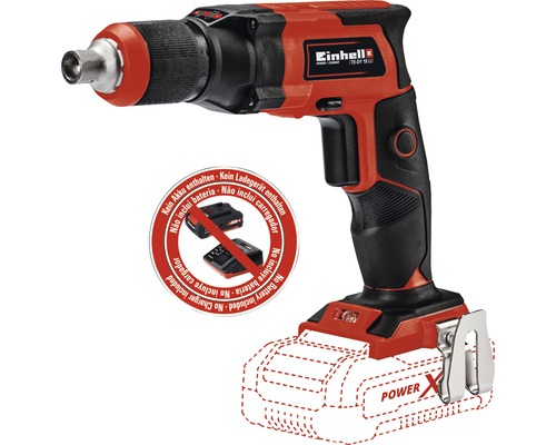Einhell Power X-Change TE-DY 18 Li accu-gipsplaatschroevendraaier - Alleen kaal gereedschap, zonder accu en lader