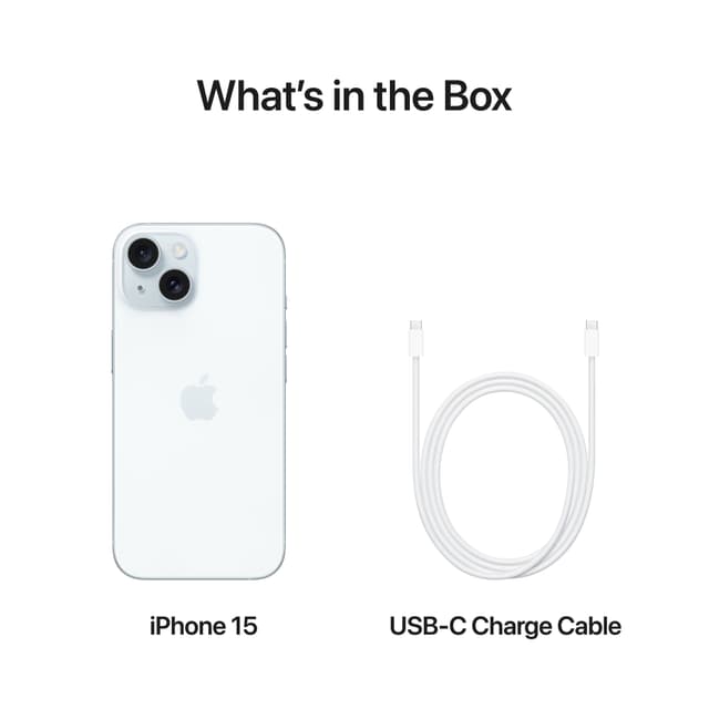 iPhone 15 – 5G smartphone 128GB Blå