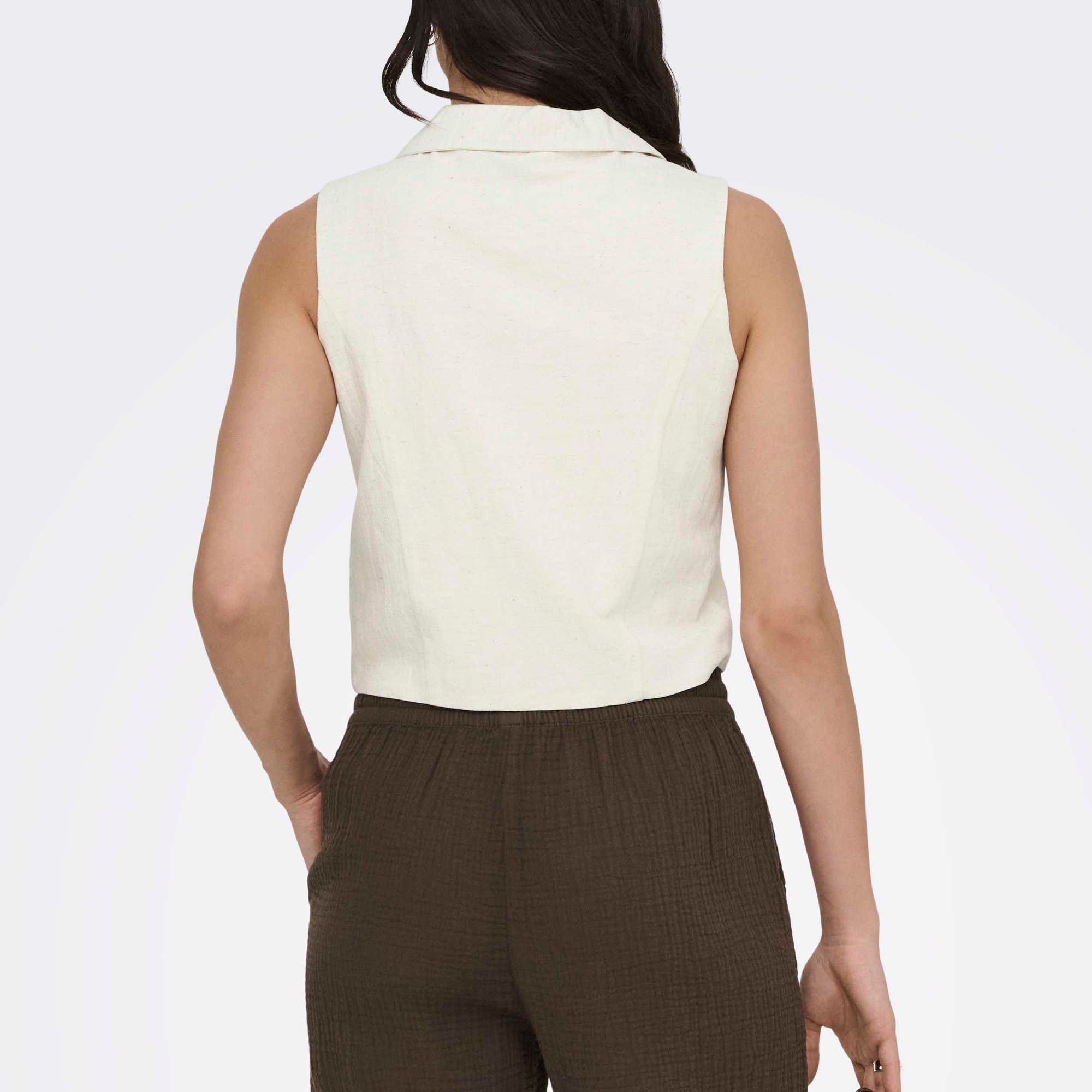Gilet Femme beige