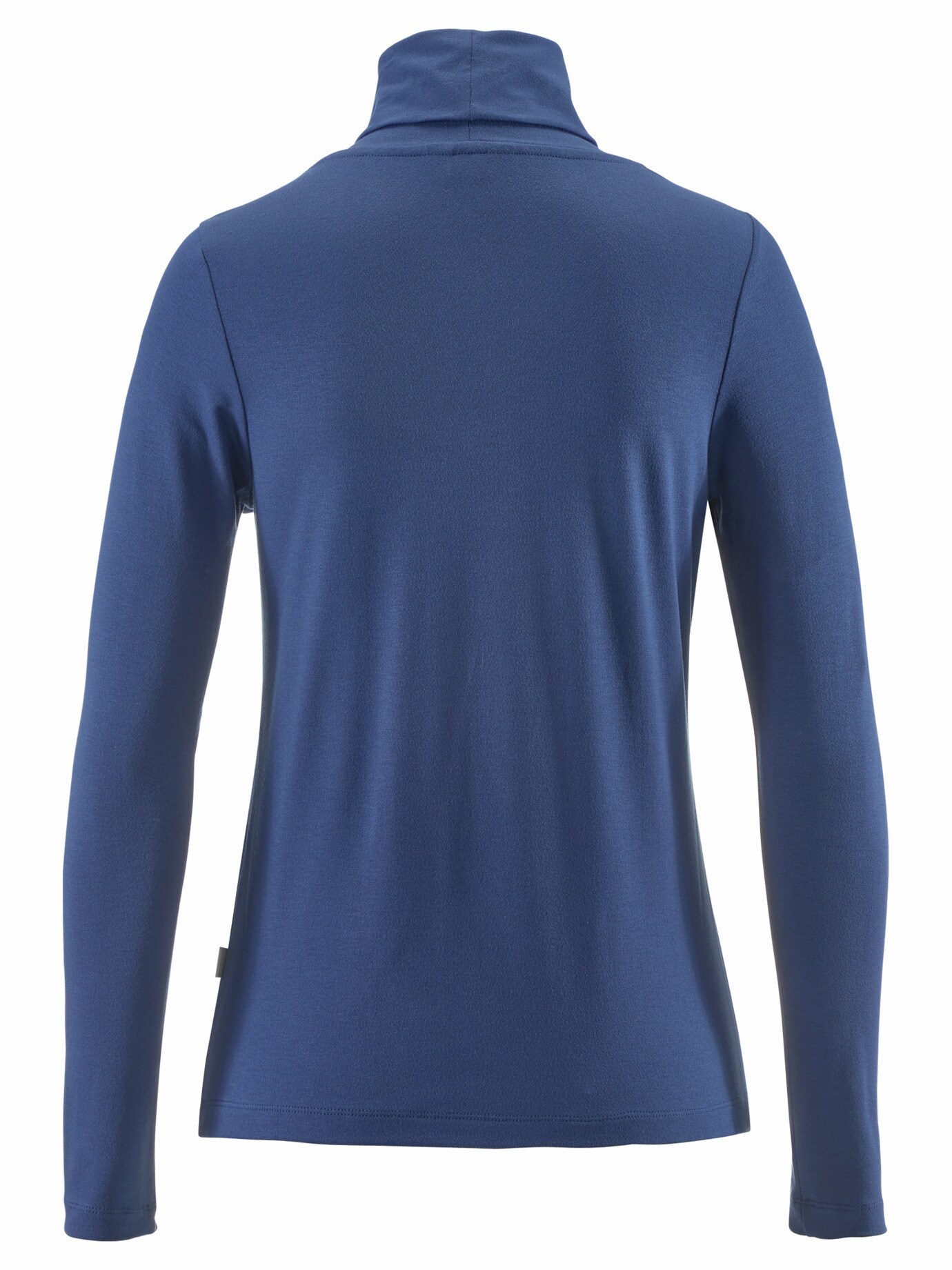 Viskose-Shirt Rollkragen