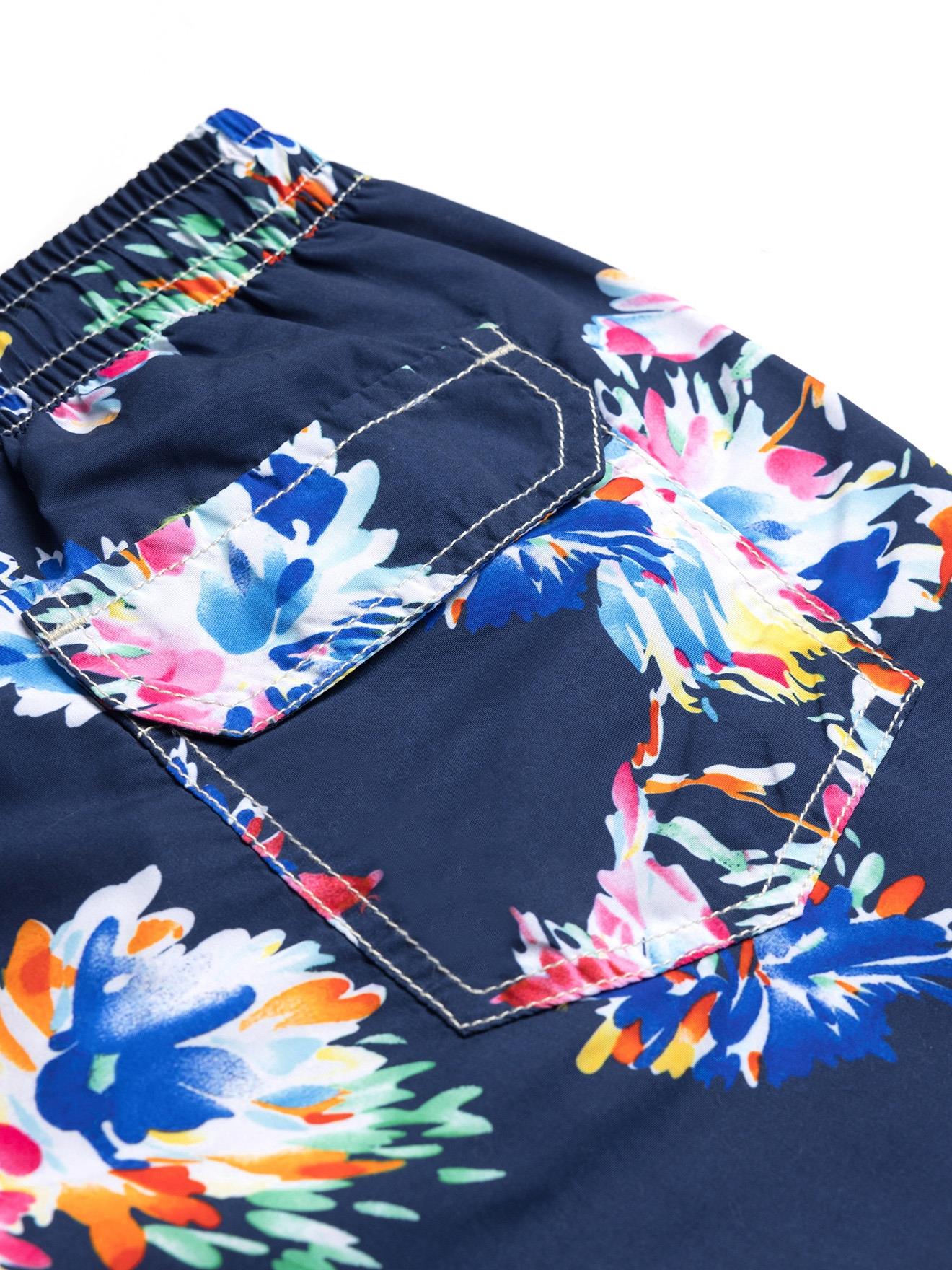 Maillot de bain Sausalito à fleurs marine