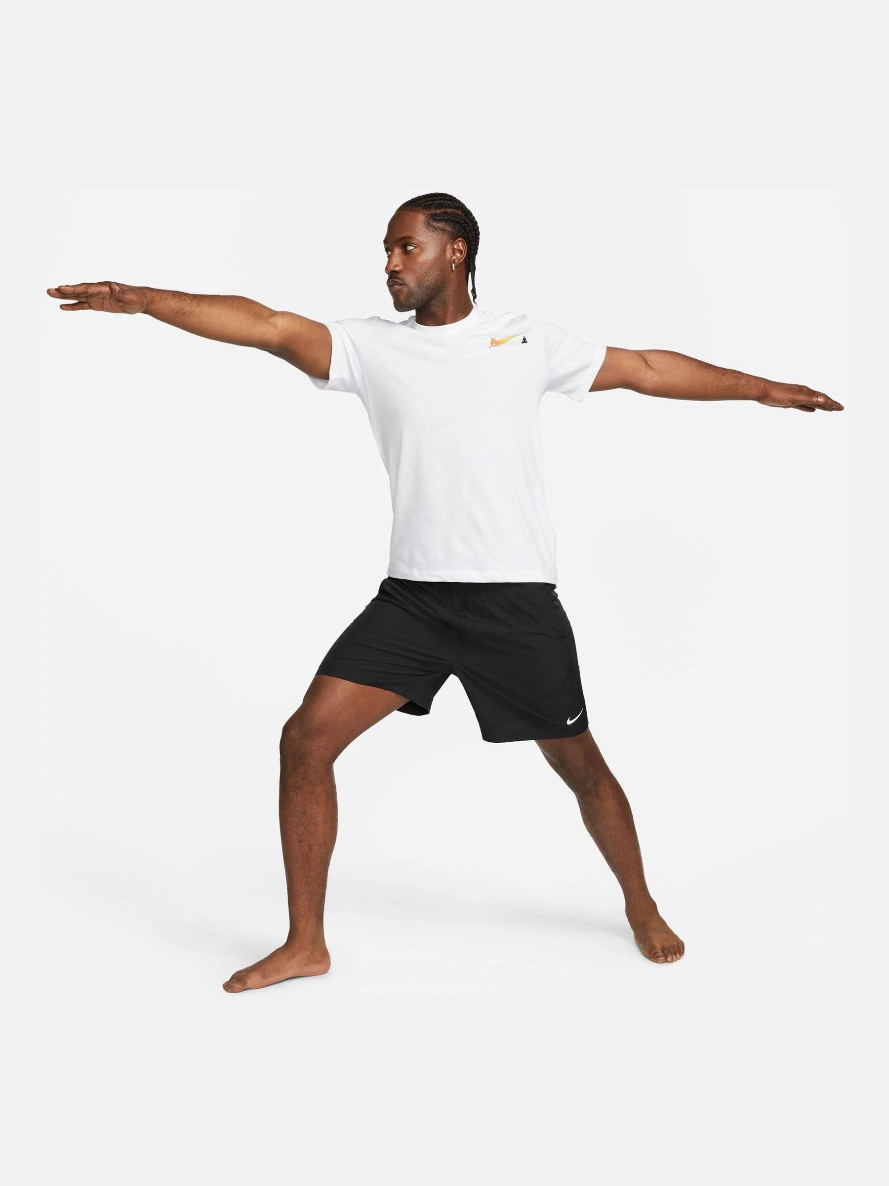 Zwart - Nike Dri-FIT Form 7 Inch niet-gevoerde trainingsshorts