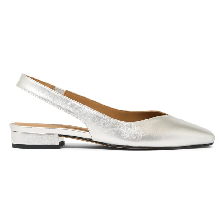 Anthology Paris Slingback Maggie Cuir | Champagne