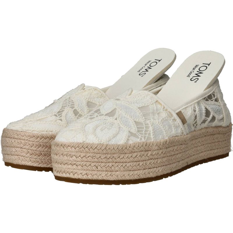 Toms Valencia Espadrilles Wit Dames