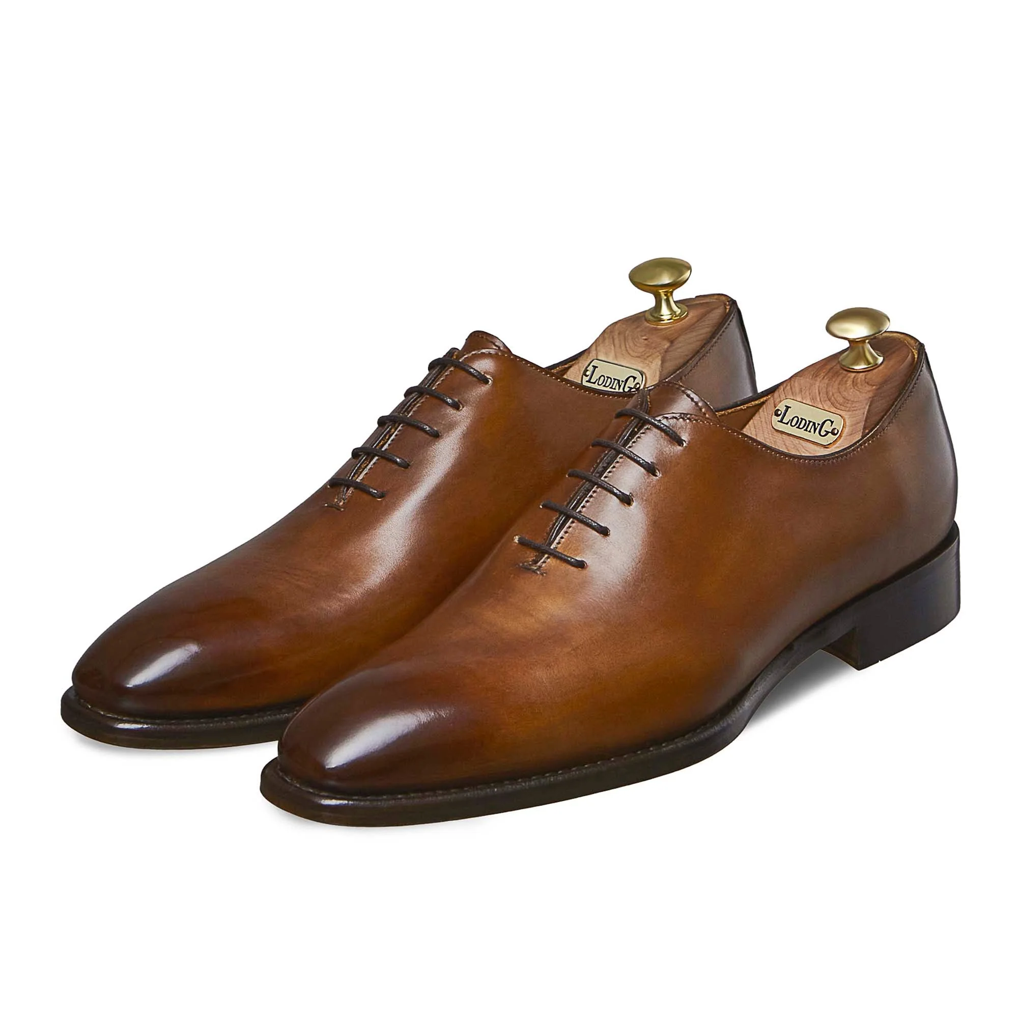 Richelieu One-Cut Napoli 385 cognac