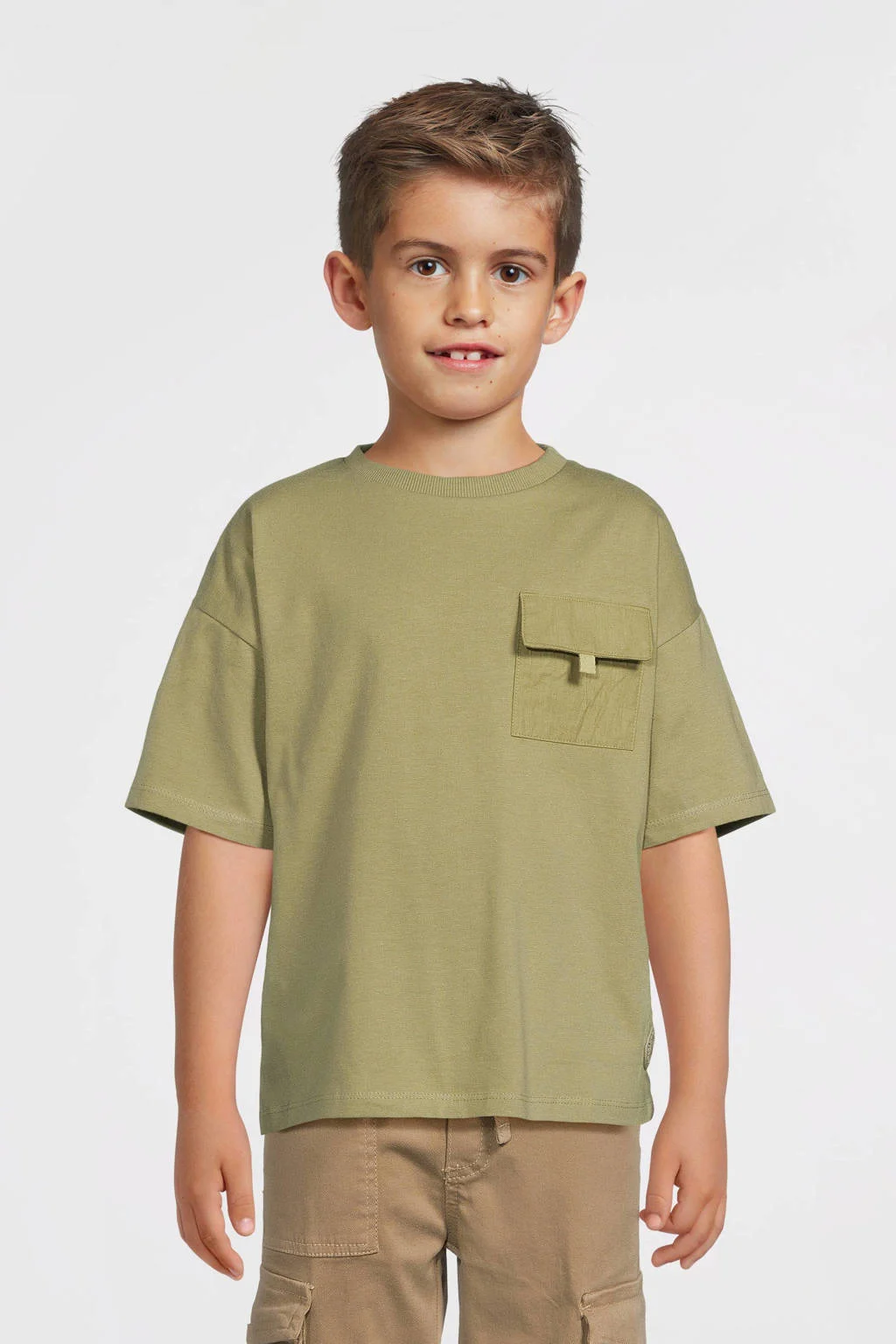 Koko Noko t-shirt olijfgroen