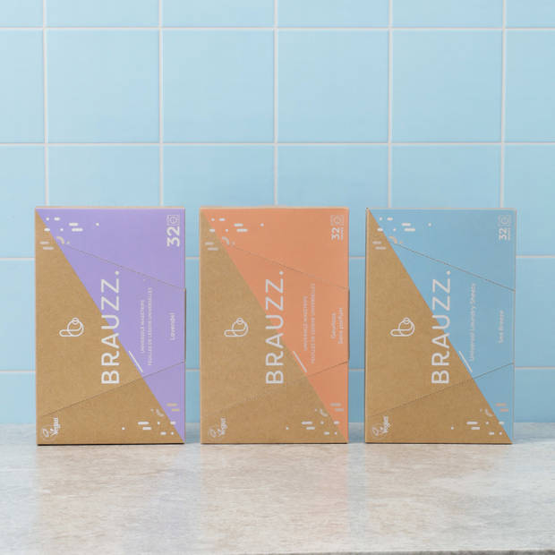 Brauzz Wasstrips Lavendel 32 Strips
