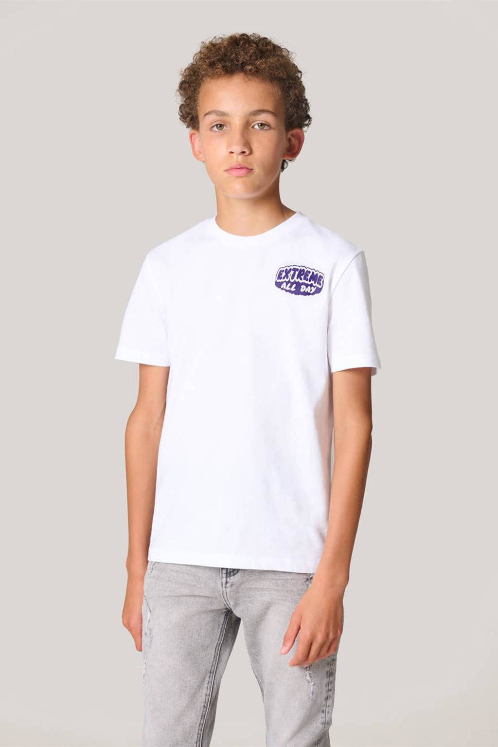 Shoeby T-shirt met backprint wit