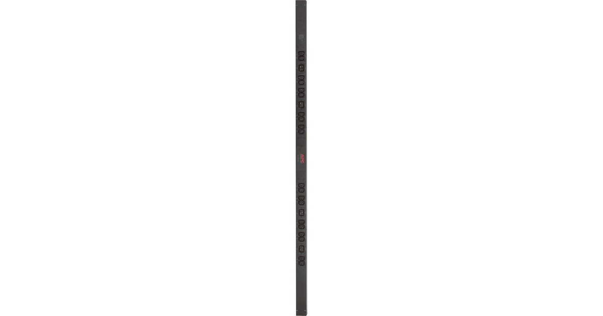 APCRack PDU, Basic AP7554  (ZeroU, 20x C13, 4x C19, IEC 309 16A stekker)
