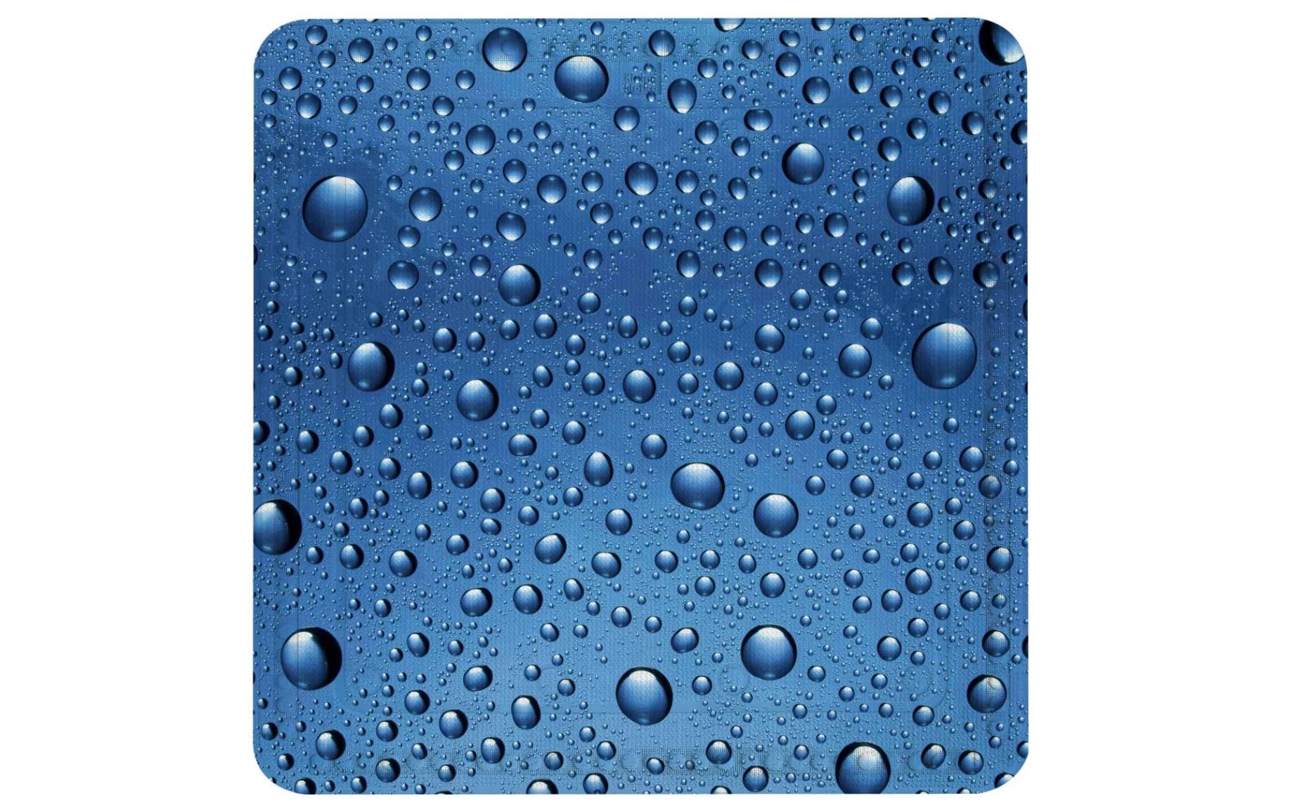 Duschwanneneinlage Bubble 55 x 55 cm, BlauDuschwanneneinlage
