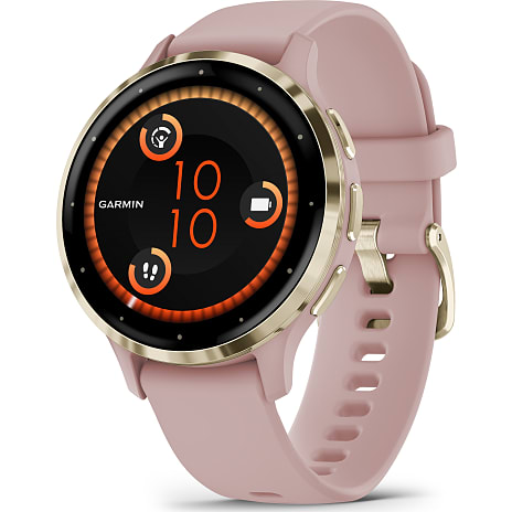 Garmin Venu 3S smartwatch - Dust Rose
