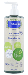 Mustela Bio Wasgel Hair & Body 400ML