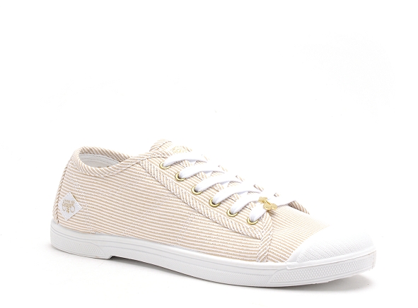 Le temps des cerises basses femme ltc basic 02 stripe or