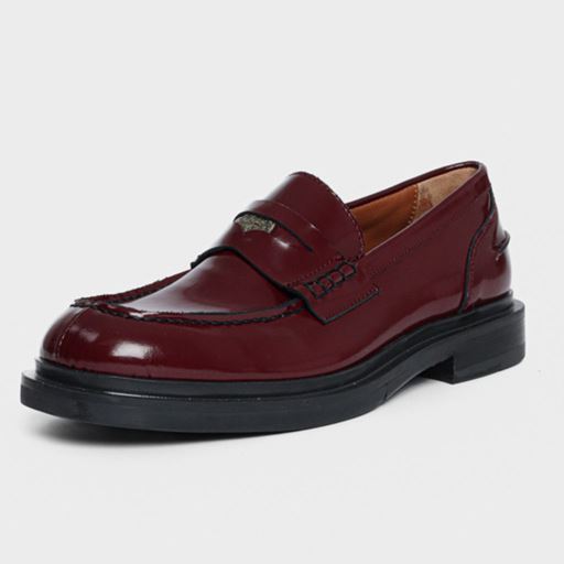 Bukela Patrice Loafers, Oxblood, 38