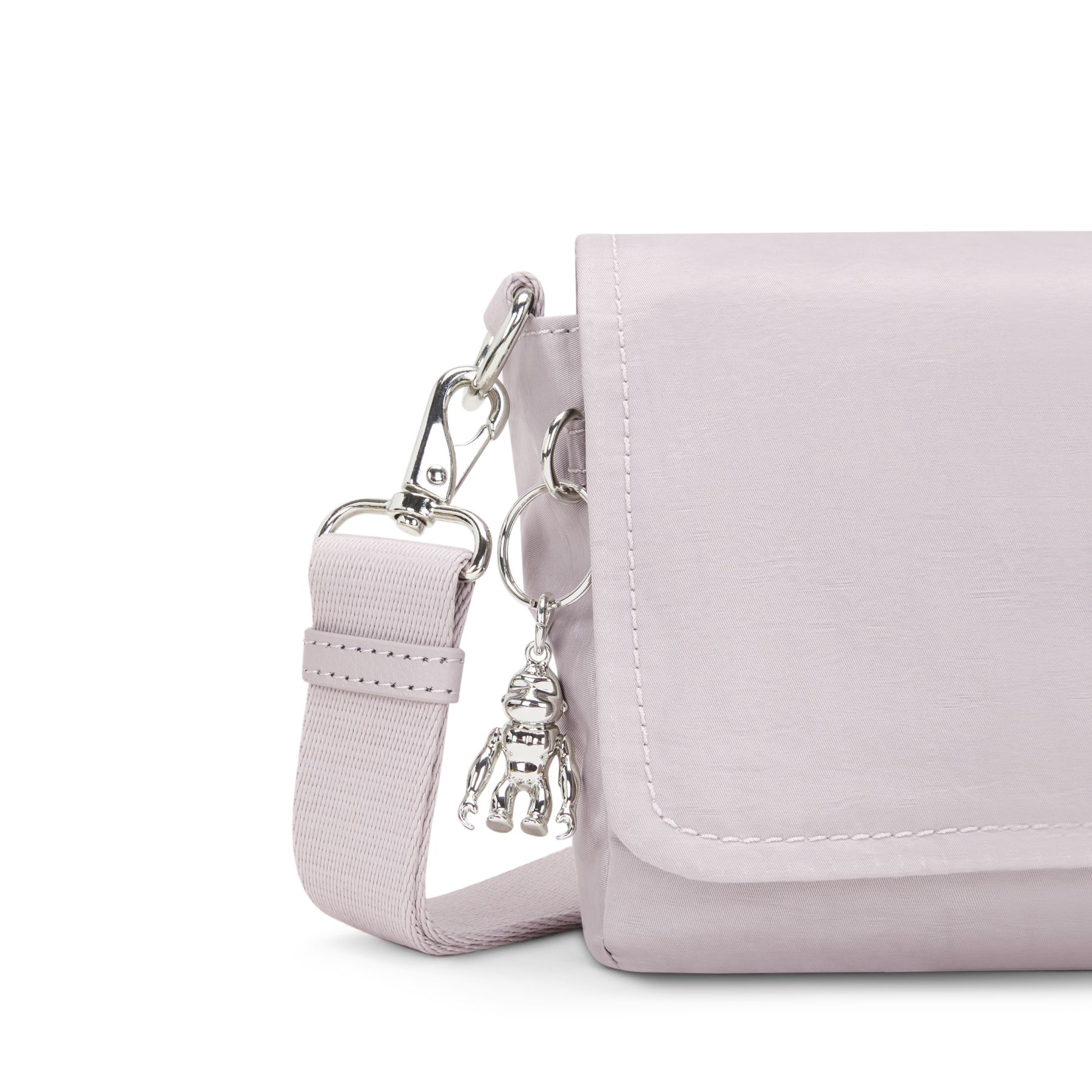 ARAS Petit sac à bandoulière avec sangle amovible - Gleam Silver