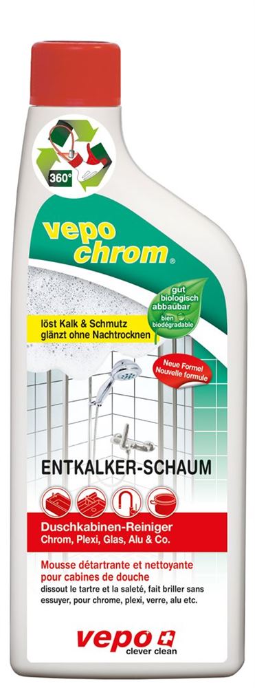 VEPOCHROM Entkalker-Schaum<br>500 ml, Flasche, Lösung, 360° Ersatzpack