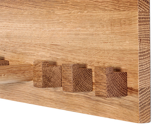 Hängende Wandgarderobe
