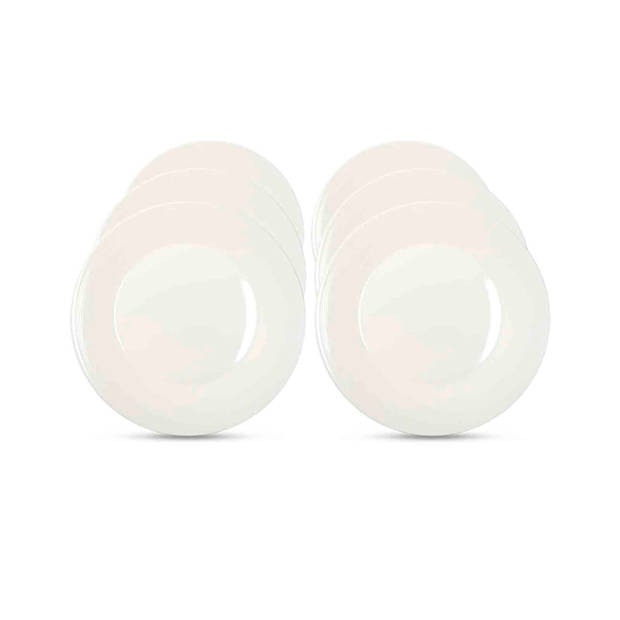 New York dinerbord - Ø 27 cm - wit - 6 stuks