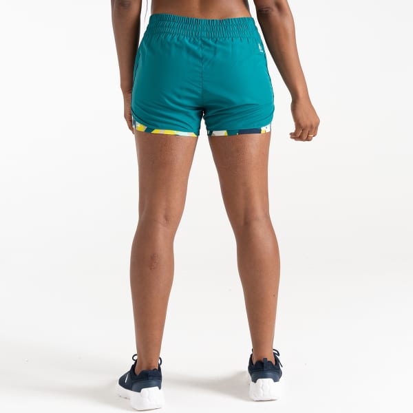 Short randonnée DARE 2B W SPRINT UP SHORT KAYAKING/MOONLIGHT DENIM PETAL FUSION PRINT