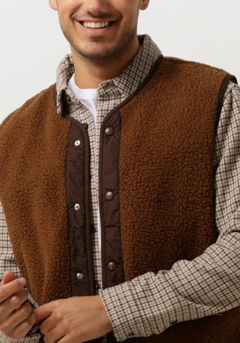 FOR\u00C9T bruine for&eacute;t bodywarmer aura sherpa fleece vest