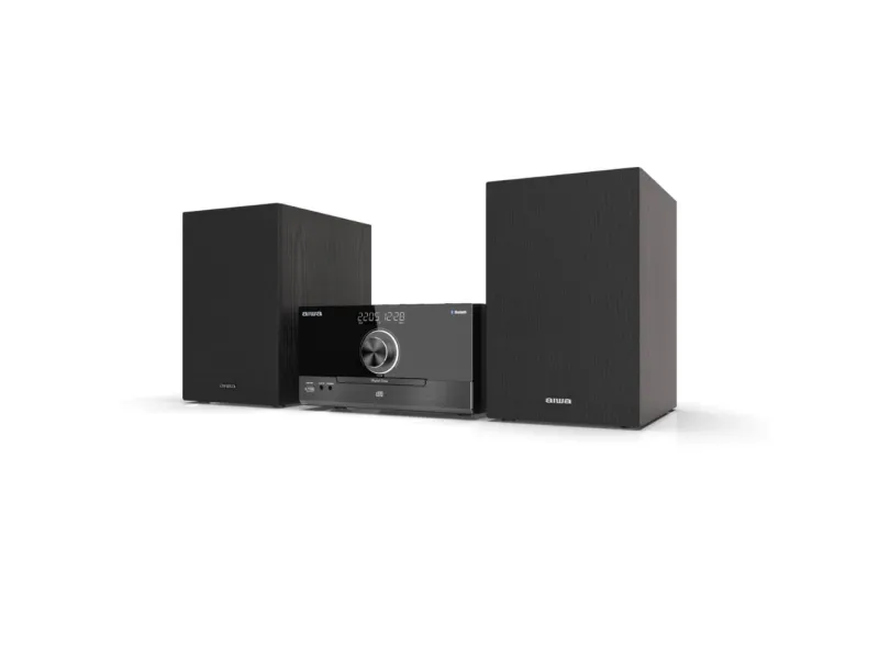 Aiwa MSBTU-600, Home audio micro system, Sort, Bakke, 50 W, RCA, FM