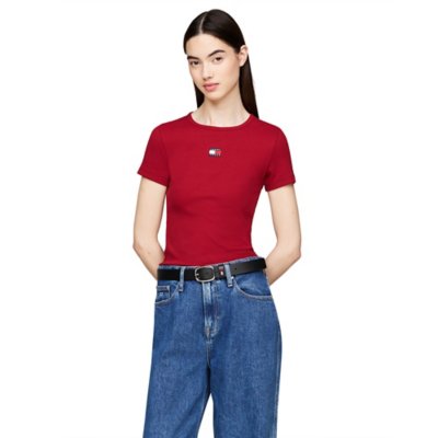 Tee-shirt à manches courtes femme W17881 TOMMY HILFIGER