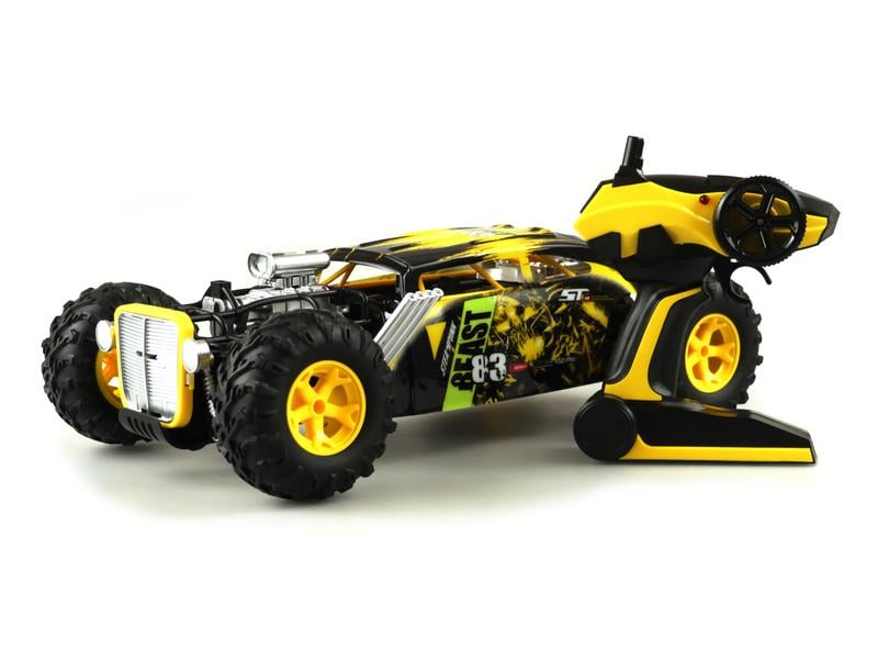 Amewi Steampunk Hotrod Gelb, 1:12, RTR Ferngesteuerter Hotrod