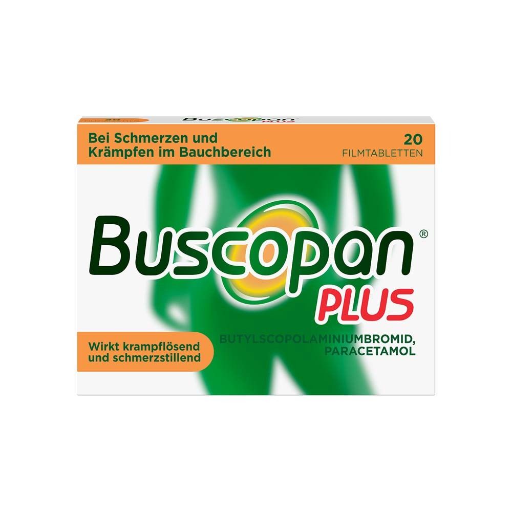 Buscopan Plus bei Bauchschmerzen und Regelschmerzen