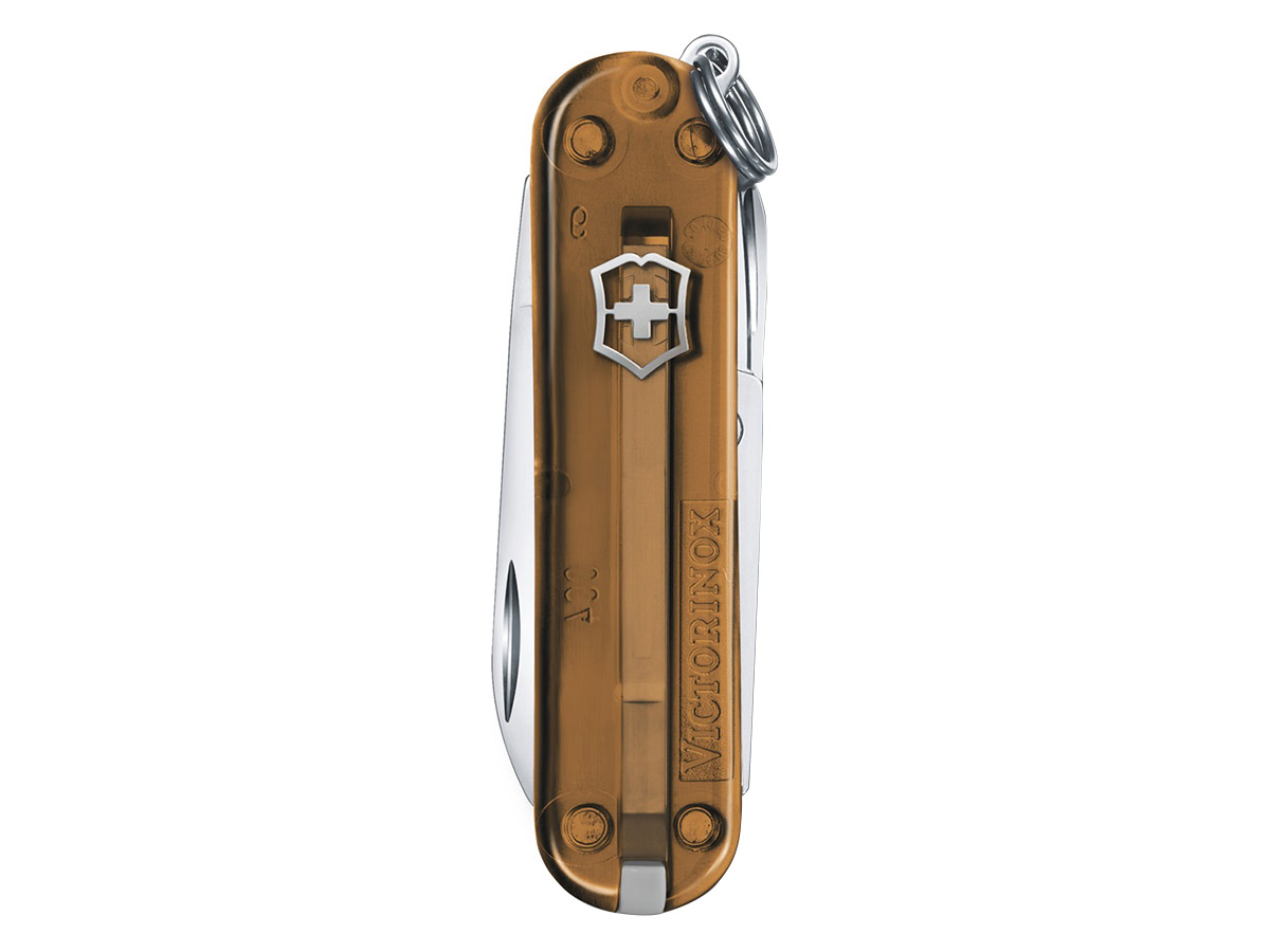 Victorinox Classic SD tran. Chocolate Fudge zakmes