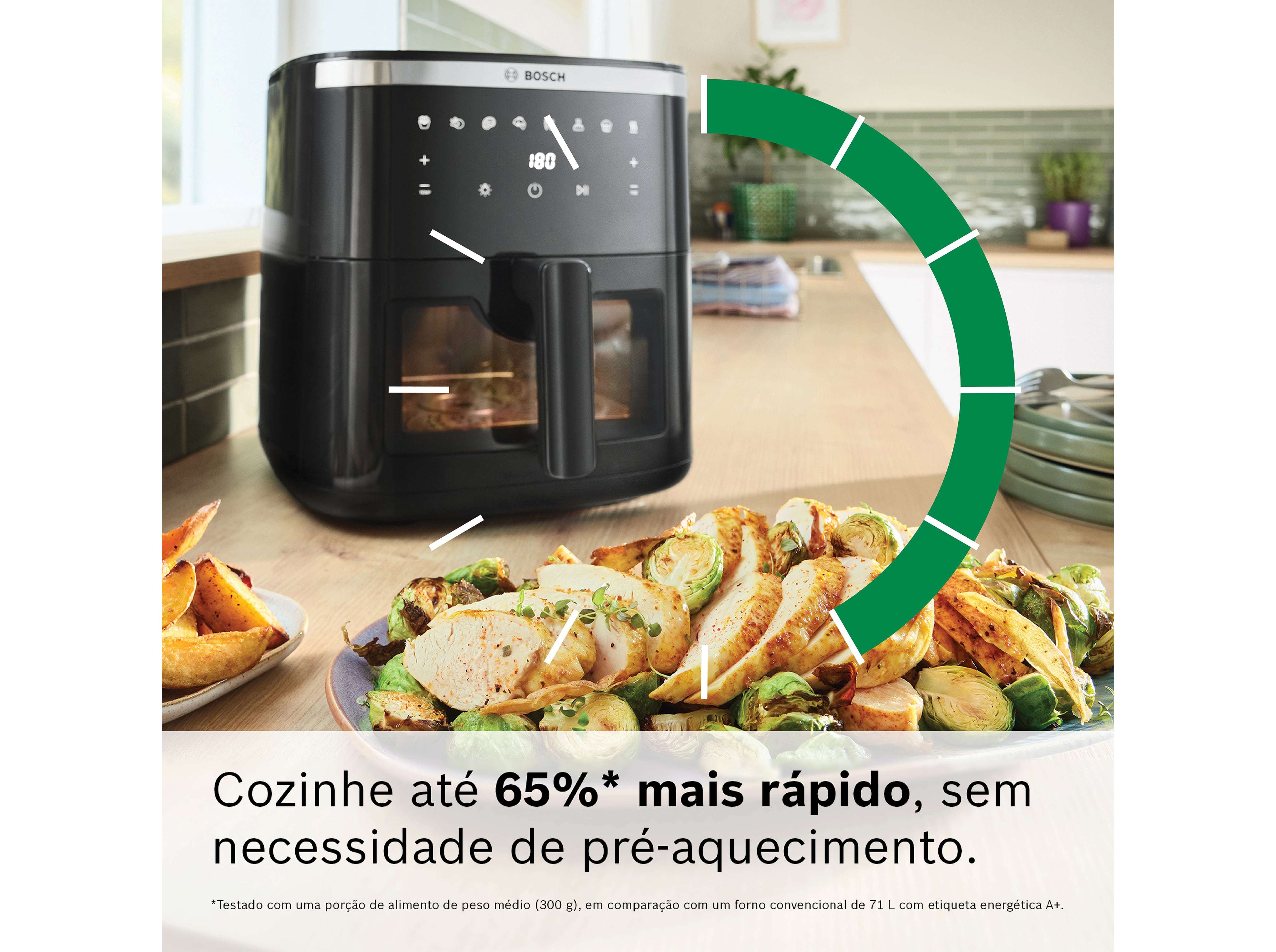 FRITADEIRA AIRFRYER BOSCH MAF671B1 SERIE 6 7.2L