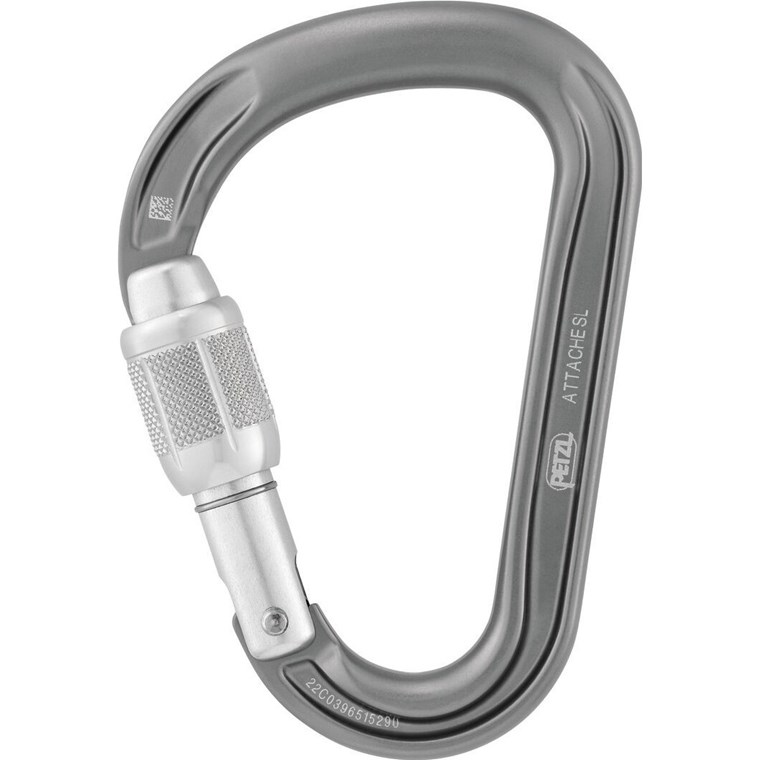 Petzl Attache Grey
