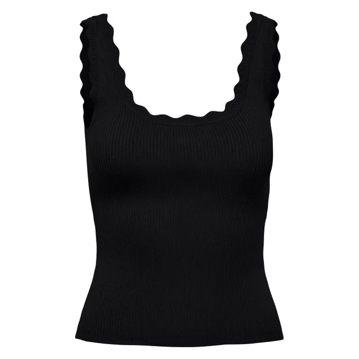 JDY Nanna Scallop Edge Top Dames