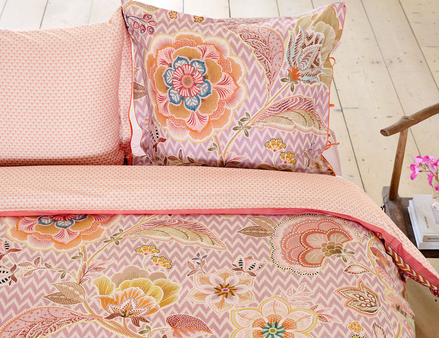 PIP Studio Bettwäsche Hakuna mit Blumen