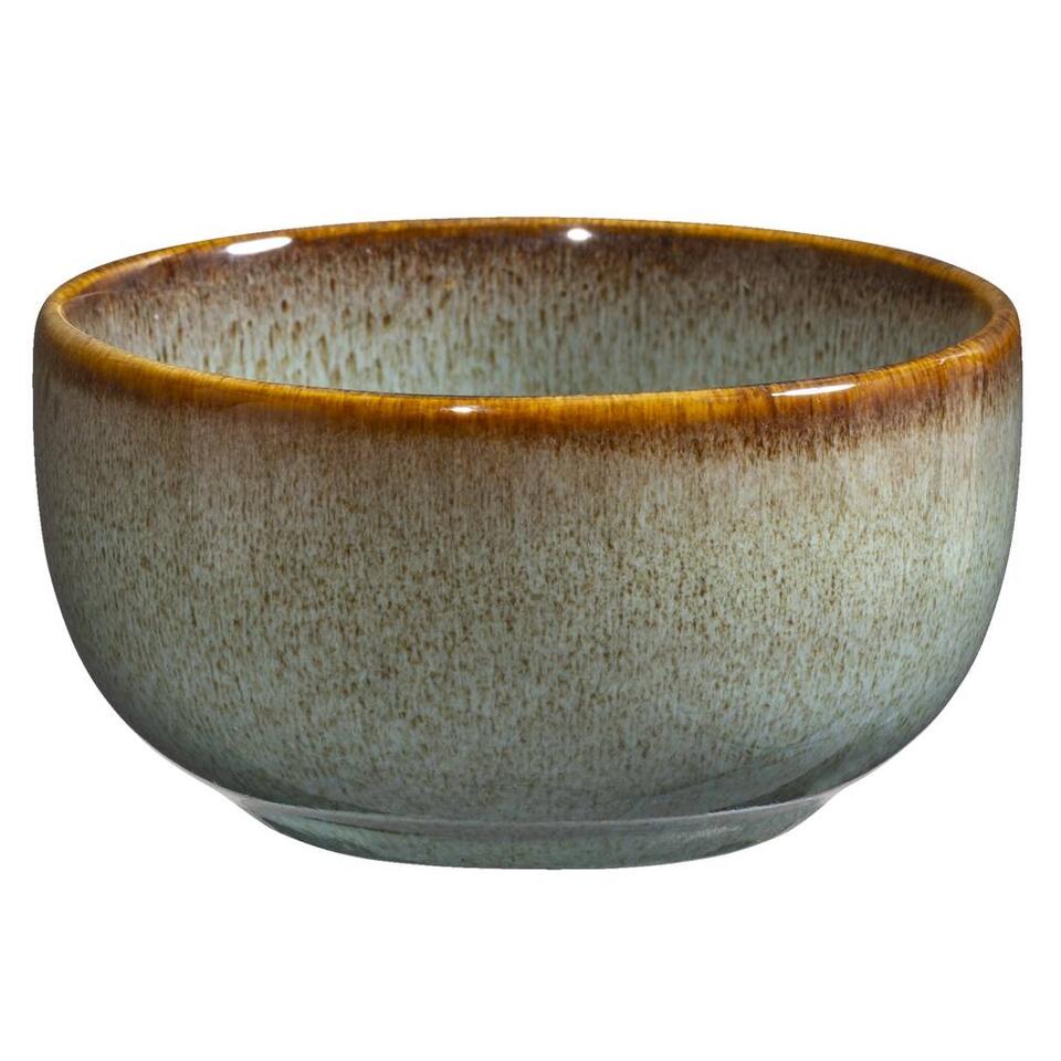 Schaaltje Emma - groen - stoneware - Ø11 cm