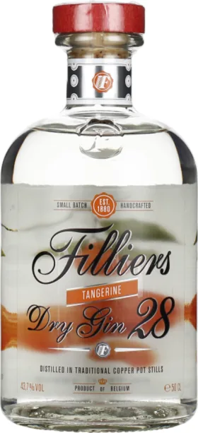 FILLIERS 28 TANGERINE GIN 50CL