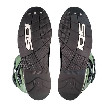 Bottes cross Sidi AGUEDA 2025 - Vert / Noir