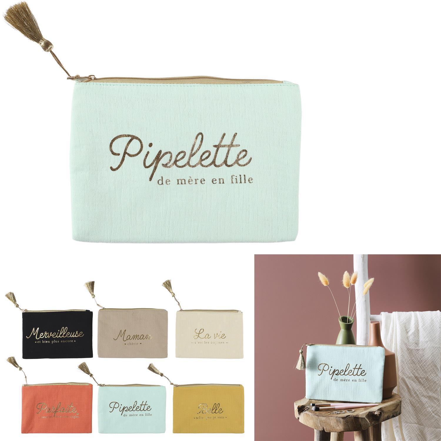 POCHETTE GAZE COTON 20X15CM