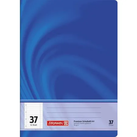 BRUNNEN Schulheft Young Vivendi A4, liniert, Liniatur 37, 16 Blatt