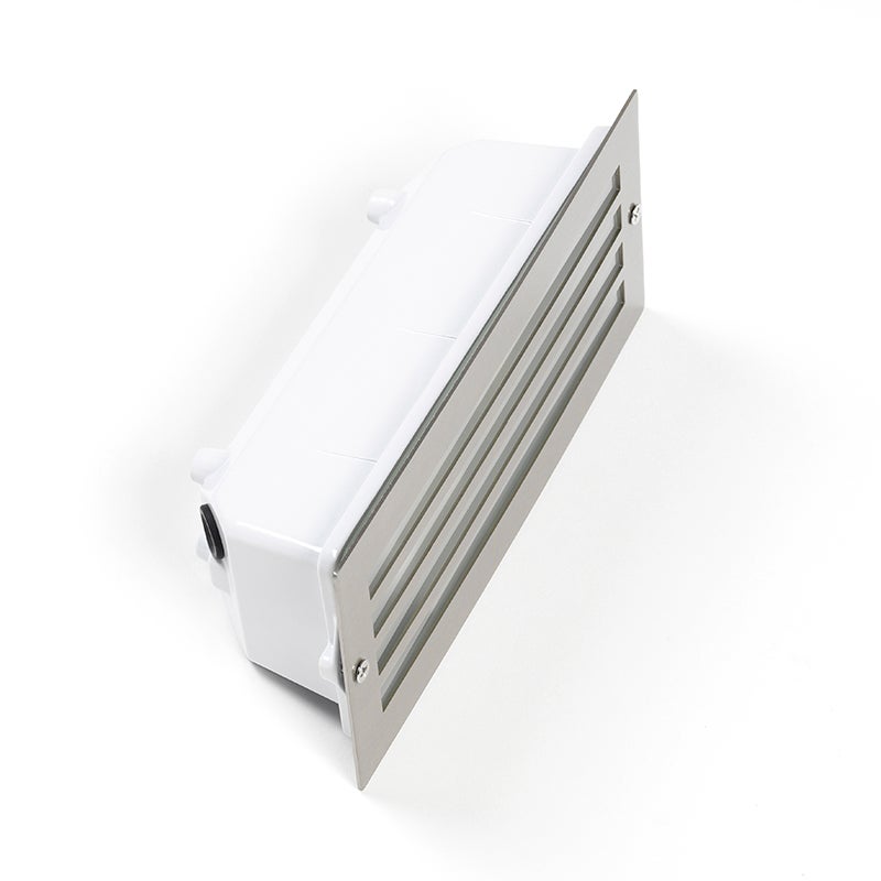 Moderne inbouwspot, staal, IP44 - Hurricane