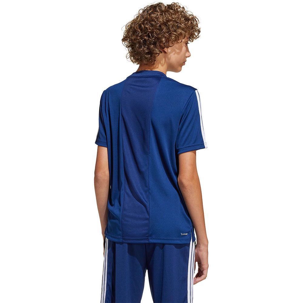 adidas Train Essentials 3-Streifen T-Shirt Kinder dark blue