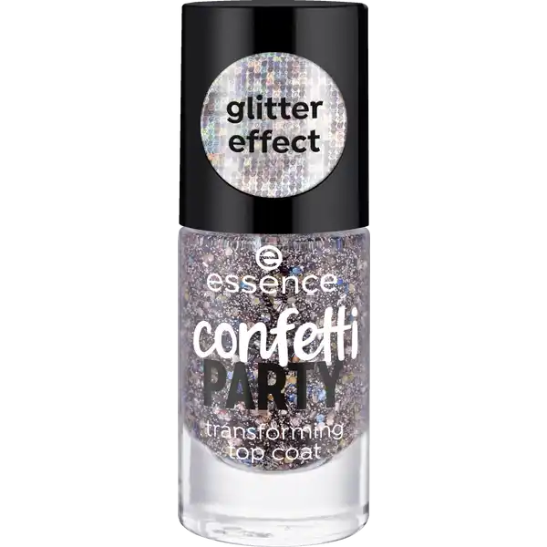 confetti PARTY transforming top coat