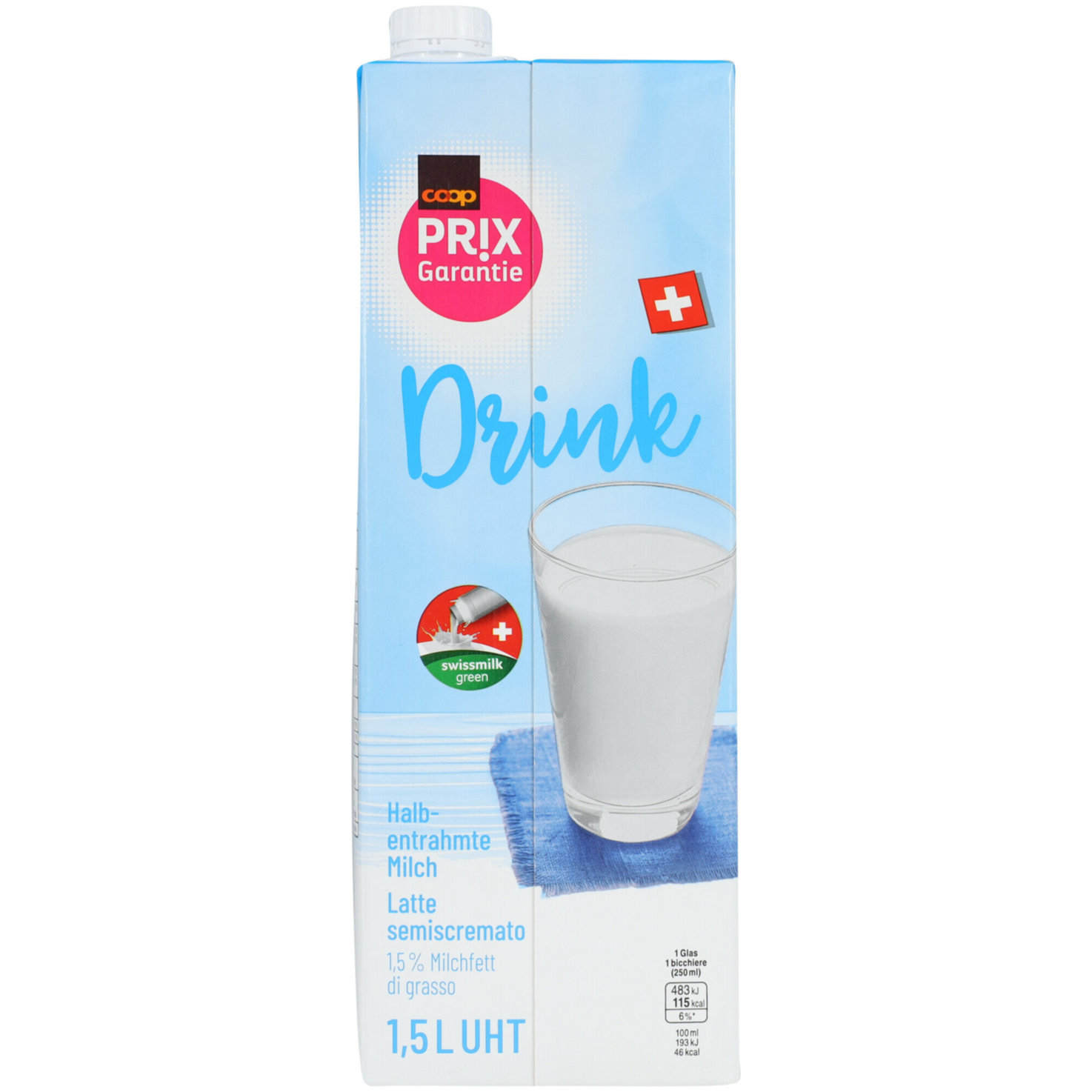 Prix Garantie Milchdrink 1.5% UHT
