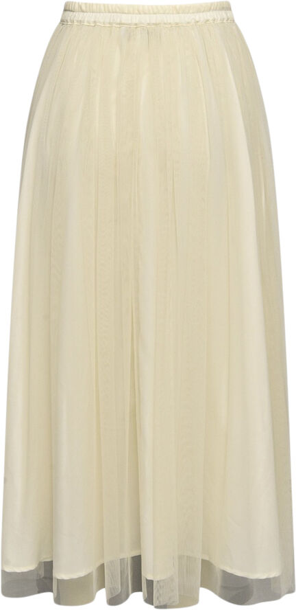 A-VIEW Tulle skirt Light sand
