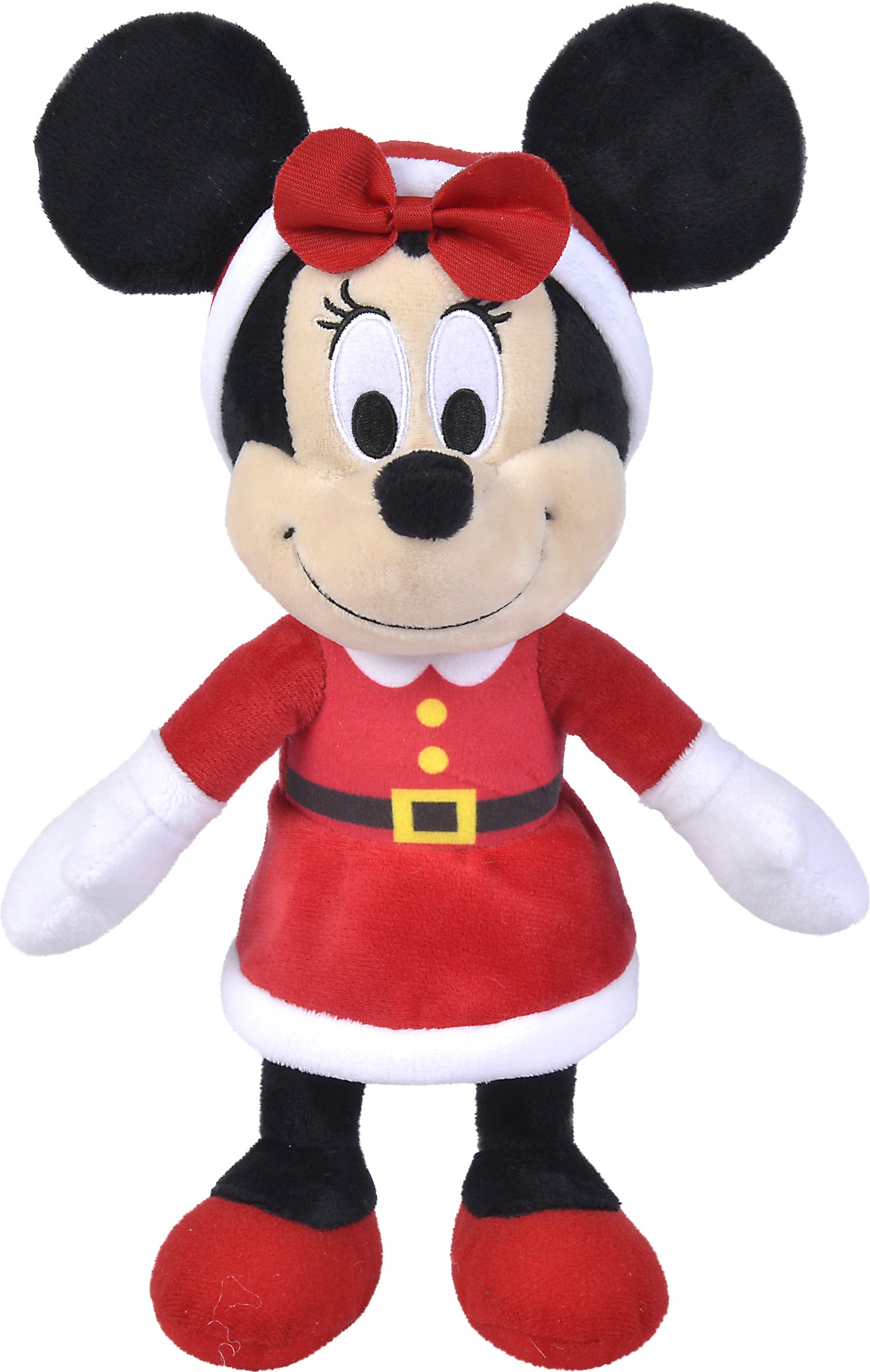 Disney knuffel Minnie Kerstmis rood / wit7 x 8 x 25 cm