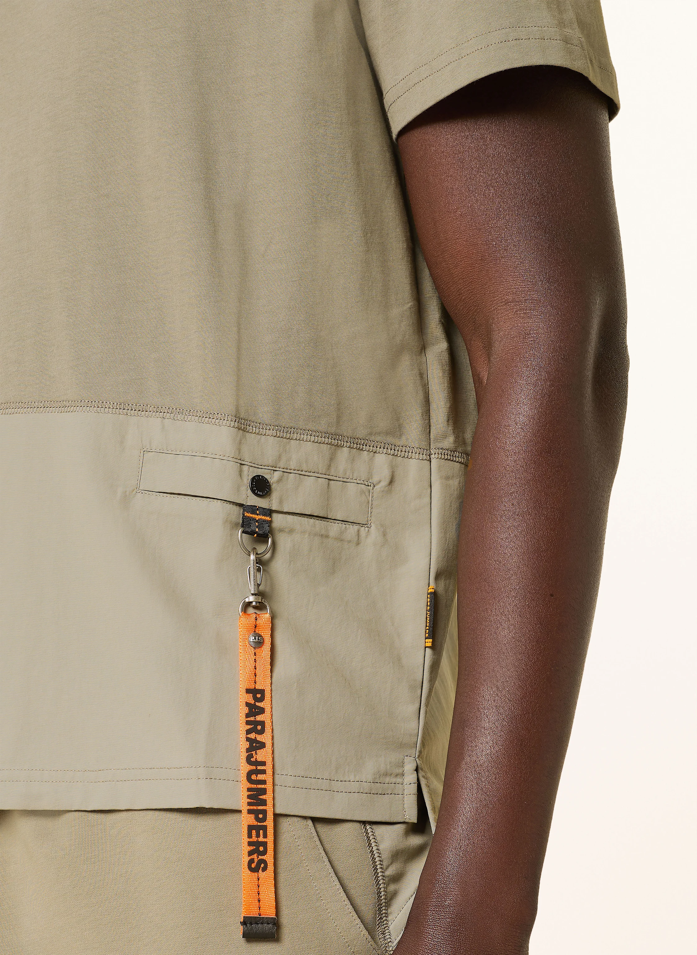 PARAJUMPERS T-Shirt CLINT im Materialmix