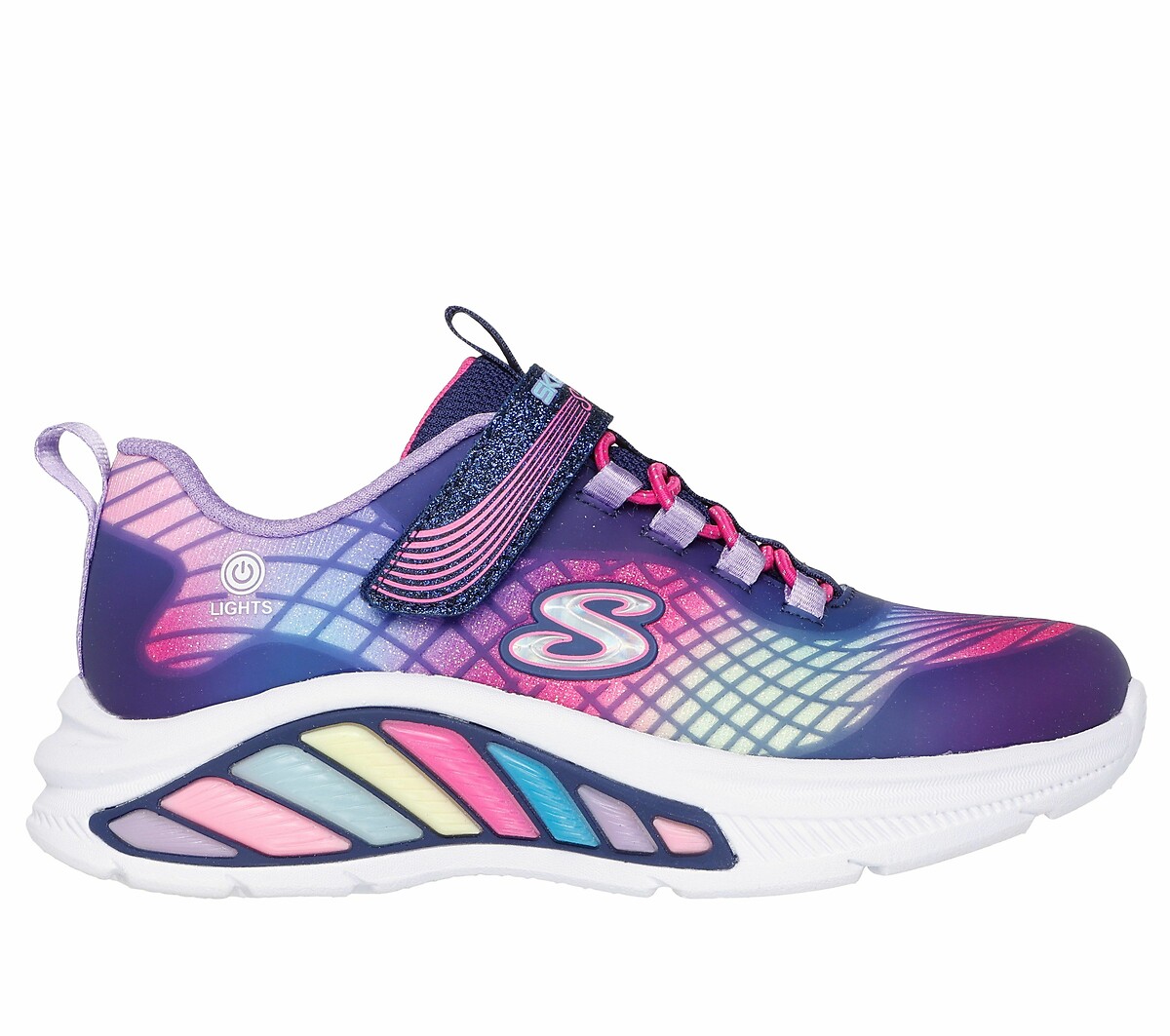 Tênis SKECHERS S-Lights: Rainbow Cruisers
