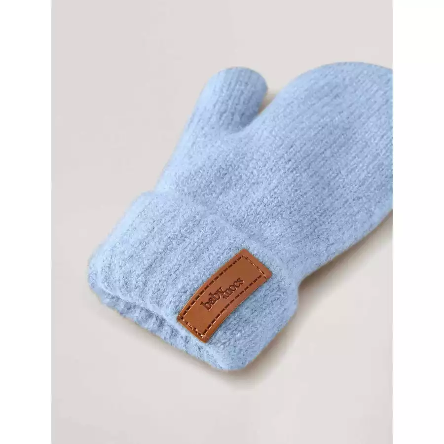 BabyMocs Handschuhe Vegan blau