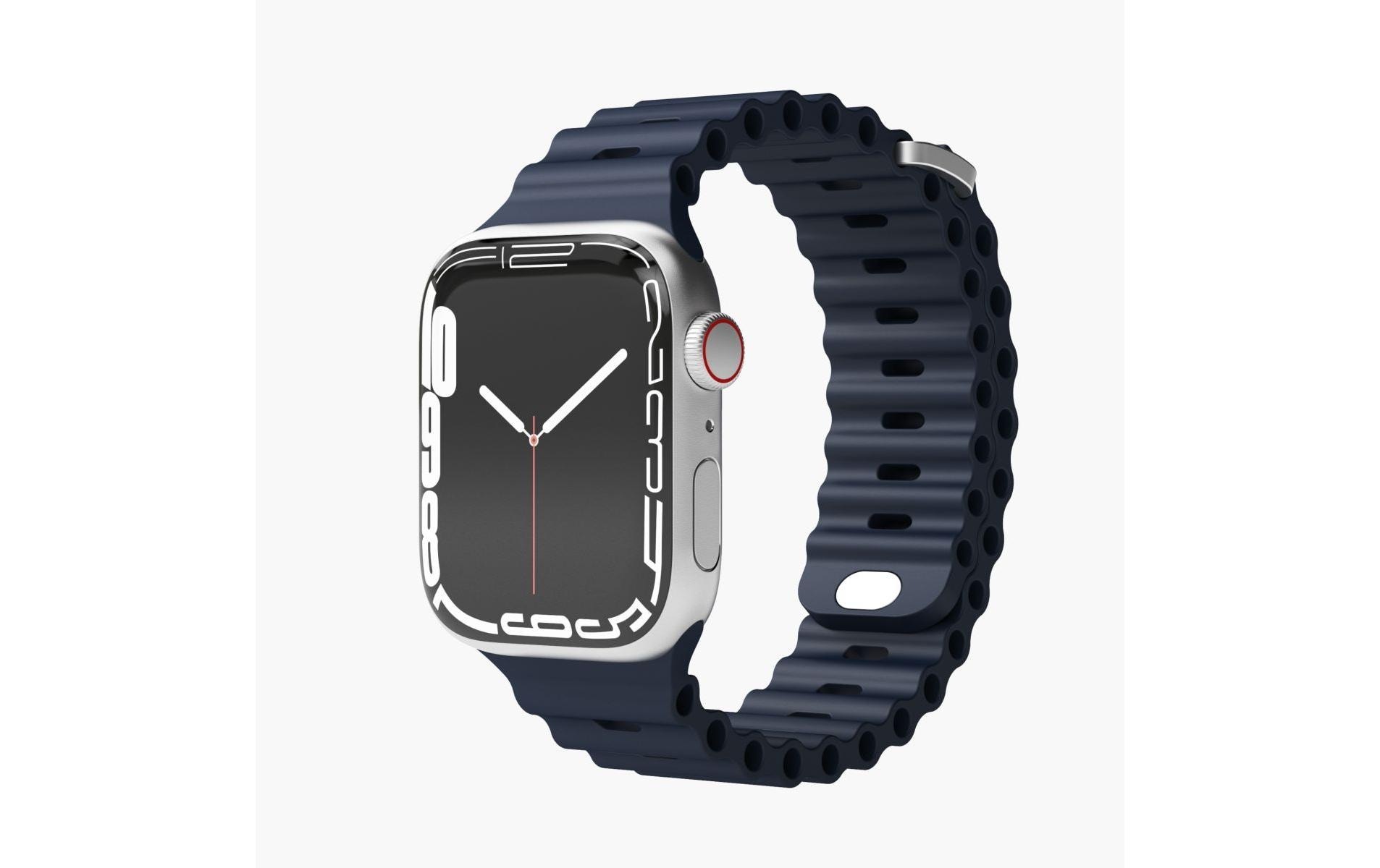 VONMÄHLEN Uhrenarmband »Band Apple Watch 38/40/41 mm Navy«