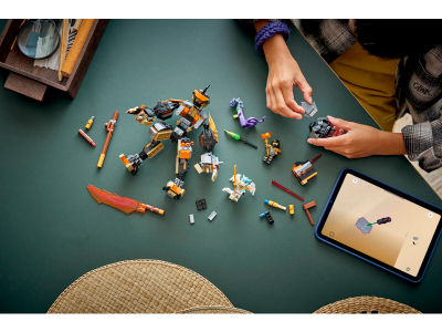 LEGO Cole's missiemecha en draak Zane (71854)